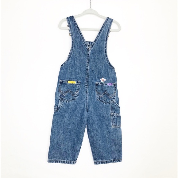 Wrangler, Childs, custom embroidered overall jeans - Picture 8 of 14